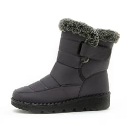 2026 Waterproof Snow Boots for Women Winter Shoes Faux Fur Plush Ankle Boots Woman Plus Size Non-Slip Warm Cotton Botas Mujer