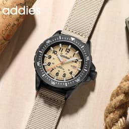 ADDIES 2026 New Men's Sports Quartz Watch Nylon Strap Swimming Waterproof Watch Tubular Luminous Outdoor Fashion Quartz Watch