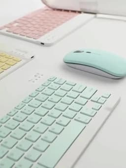 Wireless Bluetooth-compatible Keyboard For Android iOS Tablet Ultra-Thin 78 Keys Rechargeable Portable Compact Design for iPad