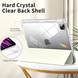 With Pencil Holder Case for iPad A16 A19 12th 11th 2026 Air11 13 Air8 M4 M3 M2 Pro11 12.9 13 M4 M5 Air4 5 10 9 8 7 9.7 10.2 10.5