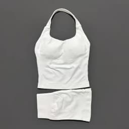2 Pcs HISTELLO Halter Top Strappy Bra Shorts Set Women Yoga Workout Clothes Seamless Vest Hip-Lifting Sports Leggings Gym Suit