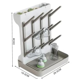 Baby Bottle Drying Rack Multi-layer Large Capacity Drying Stand for Cups Bowls and Accessories Space Saving Countertop Storage O