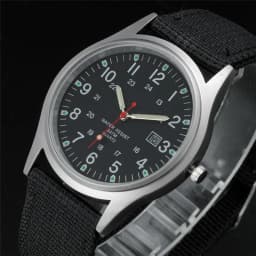 Boys Brand Cheap Watches Men Fashion Casual Nylon Band Sports Army Gifts Date Quartz Wrist Watch Fluorescent Relogio Masculino