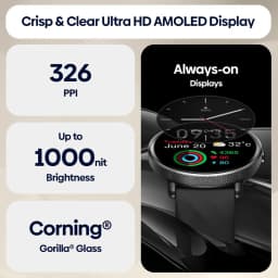 Zeblaze GTR 3 Pro Voice Calling Smart Watch 1.43" AMOLED Display 316L Stainless Steel Frame Fitness Tracking Smartwatch