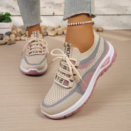 Women's Shoes Summer 2026 Casual Sneaker New Style Two-Color Single Shoes, Versatile, Casual and Fashionable Work Shoes