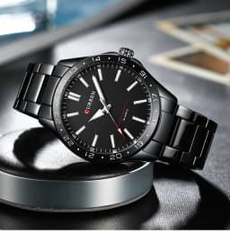 CURREN 8452 Men Ultra Thin Quartz Watch Simple Hodinky Fashion Stainless Steel Wristwatch for Male Clock Relogio Masculino 2025