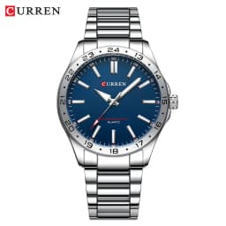 CURREN 8452 Men Ultra Thin Quartz Watch Simple Hodinky Fashion Stainless Steel Wristwatch for Male Clock Relogio Masculino 2025