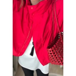 Windproof Stand Collar Jacket Women's Outdoor Casual Hooded Thin Coat Jacket