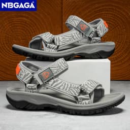 Classic Men's Hiking Sport Sandals Lightweight Leisure Beach Shoes Summer Open-Toe Breathable Travel Walking Sandials