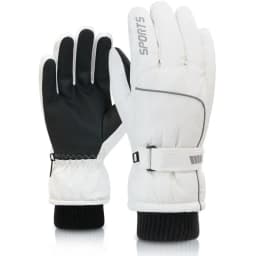 Men's AND WOMEN'S Professional Winter Warm Gloves, Warm Snow Gloves, Waterproof Motorcycle Gloves, Smile 506 Touch Screen