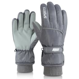 Men's AND WOMEN'S Professional Winter Warm Gloves, Warm Snow Gloves, Waterproof Motorcycle Gloves, Smile 506 Touch Screen