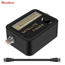 Original satfinder Satellite Finder Alignment Signal Meter Receptor For Dish TV LNB Direc Digital Signal Amplifier Sat finder