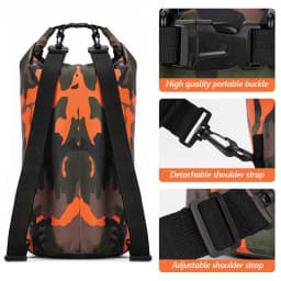 Swimming PVC Pack Dry Bag Backpack for Women Men 10L 15L 20L 30L Waterproof Shoulder Kayak Drifting Rafting Surfing Boating Bag
