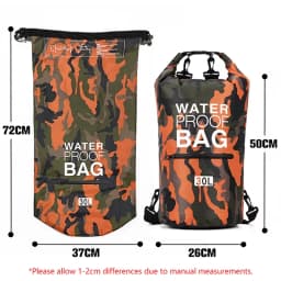Swimming PVC Pack Dry Bag Backpack for Women Men 10L 15L 20L 30L Waterproof Shoulder Kayak Drifting Rafting Surfing Boating Bag