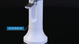 Electric Water Gallon Bottle Pump Foldable Automatic Water Dispenser 19 Liters Bottle Rechargeable Desktop Drinking Water Pump