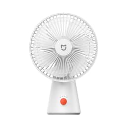 NEW MIJIA Portable Desk Fan USB Rechargeable Handheld Mini Electric Fans Cordless Air Cooling Small Fan 4 Gears Speed -CN