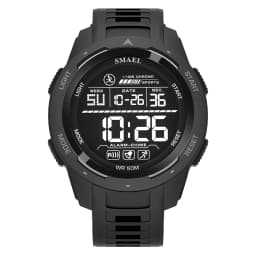 SMAEL 8105 Digital Watches Sports LED Wristwatches Men's 50m Waterproof Watch Digital Light Stopwatch Watch for Men