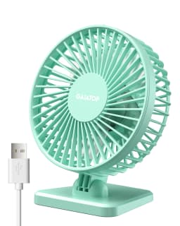 GAIATOP Mini USB Desktop Fan Portable Fan Desktop Office USB Quiet Cooling Fans Three Speed Adjustment Suitable For Home Office