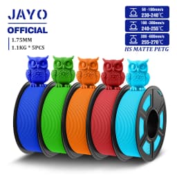 JAYO PLA/PLA META/PETG/SILK/PLA+/Wood/ ABS/Marble 3D Printer Filament 1.75mm 5KG 3D Printing Materials for 3D Printer&3D Pen