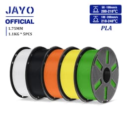 JAYO PLA/PLA META/PETG/SILK/PLA+/Wood/ ABS/Marble 3D Printer Filament 1.75mm 5KG 3D Printing Materials for 3D Printer&3D Pen