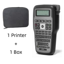 Industrial Label Printer E1000 PRO Portable Heat Shrink Tube Label Printer Compatible Brother HSE-231 HSE-631 for Marking Cable