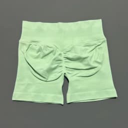 HISTELLO Sports Shorts 4.5" Women Yoga Shorts Seamless Low Waist Scrunch Bum Gym Leggings Workout Stretch Fitness Sports Shorts