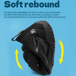 Summer Quick-Drying Beach Water Shoes Unisex Swimming Aqua Slippers Outdoor Activities Surfing on The Sea Five Finger Sandals