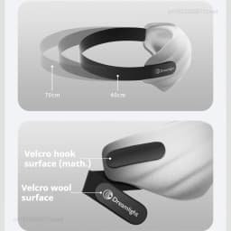 Dreamlight 4Spro Airbag Eye Mask Silk Texture Shading Sleep for Adult Eye Fatigue Sleeping Portable Blindfold Eye Mask