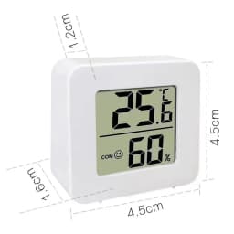 LCD Digital Thermometer Hygrometer Indoor Room Electronic Temperature Humidity Meter Sensor Gauge Weather Station For Home 