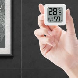 LCD Digital Thermometer Hygrometer Indoor Room Electronic Temperature Humidity Meter Sensor Gauge Weather Station For Home 