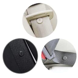 5/10pcs Car Safety Seat Belt Stopper Buckle Auto Seat Belt Spacing Limit Stop Plastic Anti-slip Seat Belt Stop Button