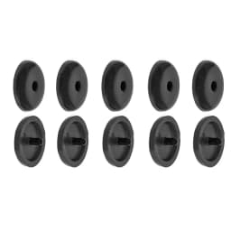 5/10pcs Car Safety Seat Belt Stopper Buckle Auto Seat Belt Spacing Limit Stop Plastic Anti-slip Seat Belt Stop Button