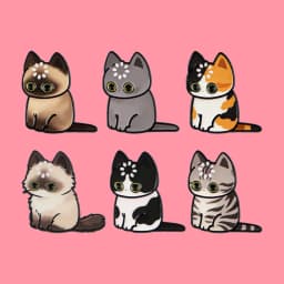 Loading... Cats Enamel Pin Cute Cartoon Animals Brooch Lapel Pins Badge on Backpack Clothing Accessories Fashion Jewelry Gifts