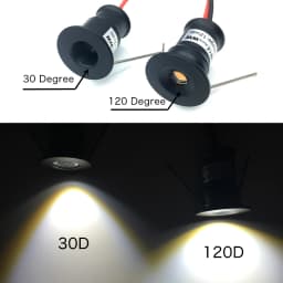 1W Mini Spotlight IP65 15mm Recessed Spot Leds Lights 12V Ceiling Downlight Stair Cabinet Spots Lamp with Transformer