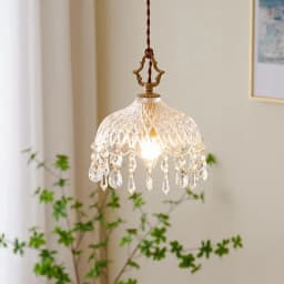 YEBMLP French Retro Glass Hanging Light Indoor LED Luxury Art Chandelier Bedroom Bar Restaurant Table Pendant Lamp With E14 Bulb