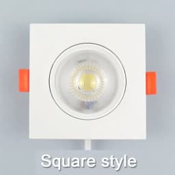 Embedded LED Downlight Angle Adjustable Ceiling Light Spotlights 3W 5W 7W 9W 12W Rotating AC220V 110V Indoor Lighting