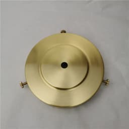 Brass Desk Lampshade Claw Polishing Lamp Base with 3 Holes Screws Ceiling Plate Customizable Processing of Copper Accessories