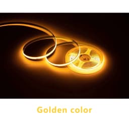 5/10m Super Bright FOB Single Color COB LED Strip Light Flexible 8MM PCB Width Neon Tape 12V 24V For Kitchen Cabinet Room Decor