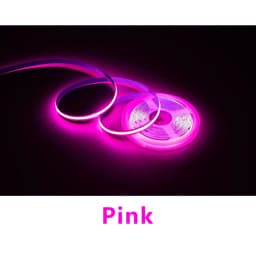 5/10m Super Bright FOB Single Color COB LED Strip Light Flexible 8MM PCB Width Neon Tape 12V 24V For Kitchen Cabinet Room Decor