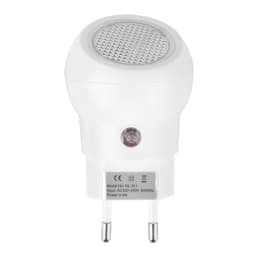 EU Plug Light Sensor Night Light 360 Manual Rotation LED Bedroom Lamp Convenience