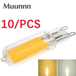 Muunnn LED Light Bulb Super Bright G9 7W 9W 12W15W 220V Glass Lamp Constant Power Light LED Lighting G9 COB Bulbs
