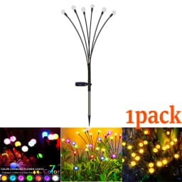 10pack Garden Lights Solar Outdoor New Upgraded Leaf Design Solar Lights for Outside Garden Solar Garden Lights Outdoor
