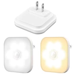 LED Night Light US/EU Plug In Smart Motion Sensor Light Children's Night Light Wireless Night Lamp For Bedside Table Bedroom