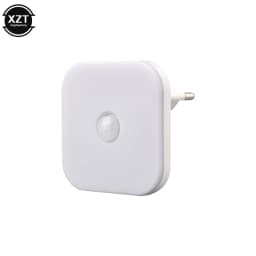 LED Night Light US/EU Plug In Smart Motion Sensor Light Children's Night Light Wireless Night Lamp For Bedside Table Bedroom