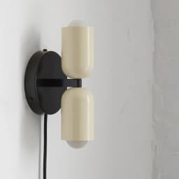 Modern Cream Style Wall Lamp Double Ended Bedroom Bedside Lamp Children's Room Study Art Lights Minimalist Creative Wall Sconce