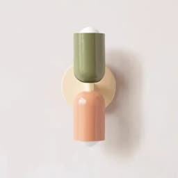 Modern Cream Style Wall Lamp Double Ended Bedroom Bedside Lamp Children's Room Study Art Lights Minimalist Creative Wall Sconce