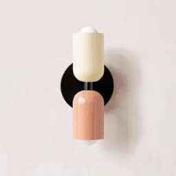 Modern Cream Style Wall Lamp Double Ended Bedroom Bedside Lamp Children's Room Study Art Lights Minimalist Creative Wall Sconce
