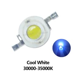 10-1000Pcs High Power LED COB Lamp Chip 1W 3W 3.2-3.6V 110-280LM Bead Warm Cold White Blue Diode For DIY LED Spotlight Downlight