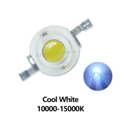 10-1000Pcs High Power LED COB Lamp Chip 1W 3W 3.2-3.6V 110-280LM Bead Warm Cold White Blue Diode For DIY LED Spotlight Downlight