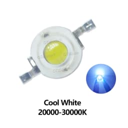 10-1000Pcs High Power LED COB Lamp Chip 1W 3W 3.2-3.6V 110-280LM Bead Warm Cold White Blue Diode For DIY LED Spotlight Downlight